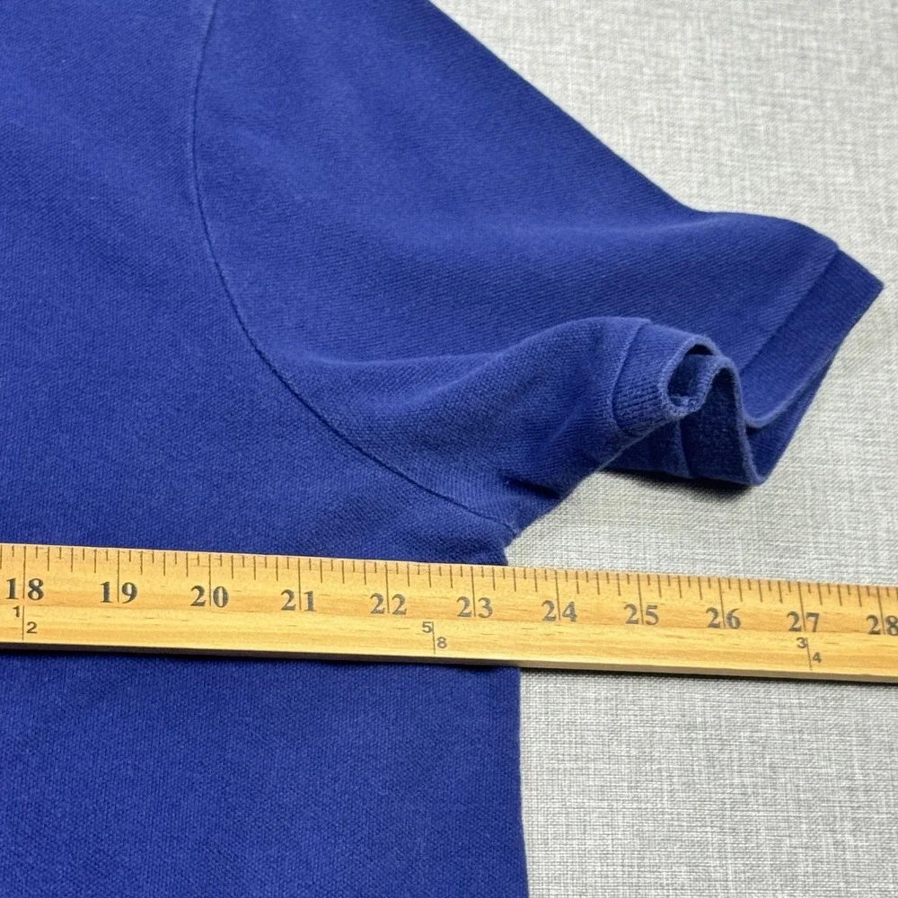 Polo Ralph Lauren Polo‎ Shirt Mens XL Blue Embroidered Logo Cotton Collared